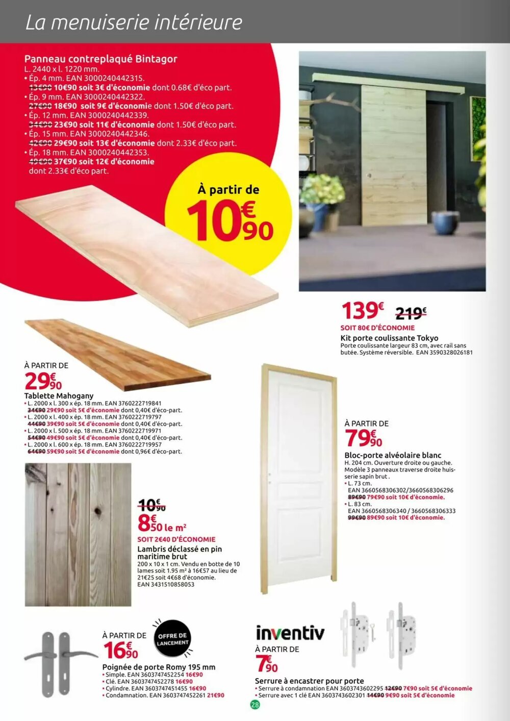 Prospectus promotionnel Mr Bricolage valable à partir du 25/03/2026 - Page 28.