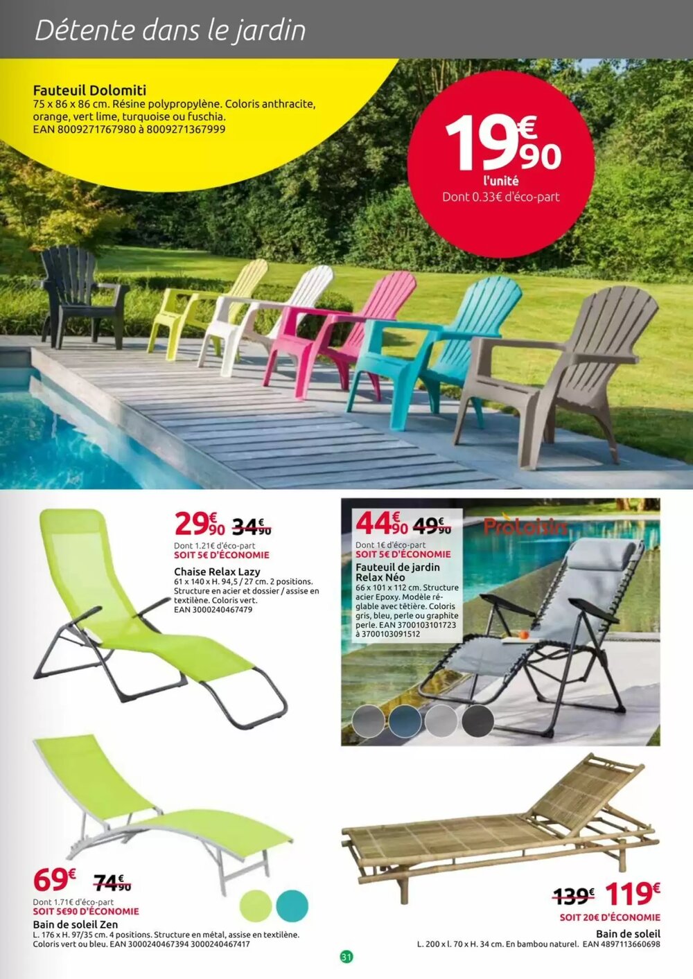 Prospectus promotionnel Mr Bricolage valable à partir du 25/03/2026 - Page 31.