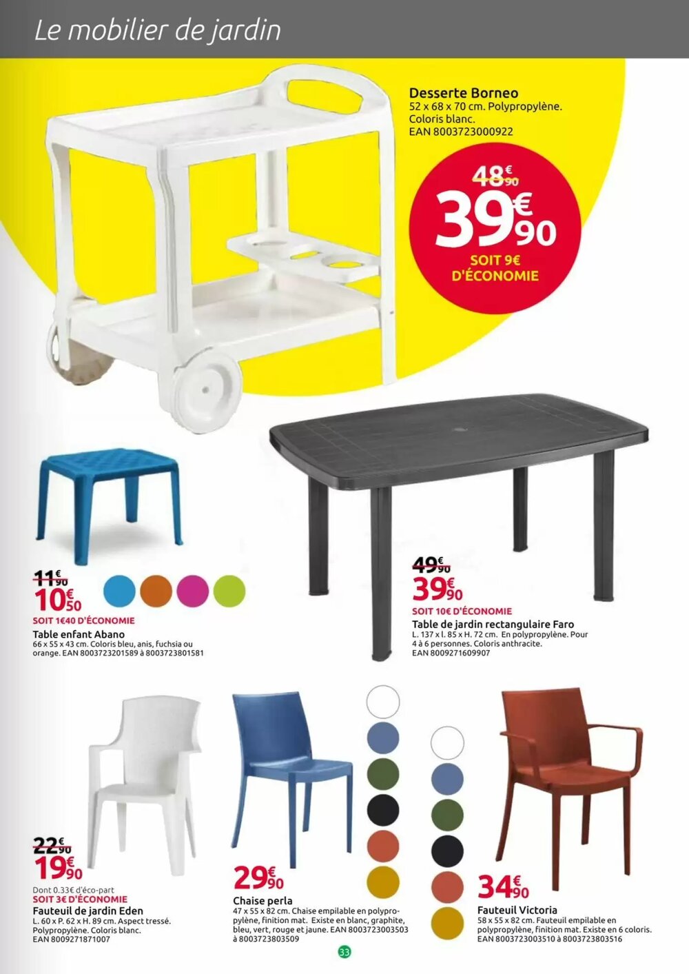 Prospectus promotionnel Mr Bricolage valable à partir du 25/03/2026 - Page 33.