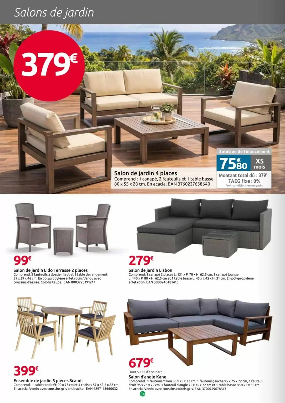 Prospectus promotionnel Mr Bricolage valable à partir du 25/03/2026 - Page 34.