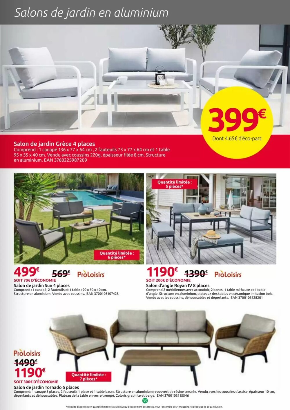 Prospectus promotionnel Mr Bricolage valable à partir du 25/03/2026 - Page 35.