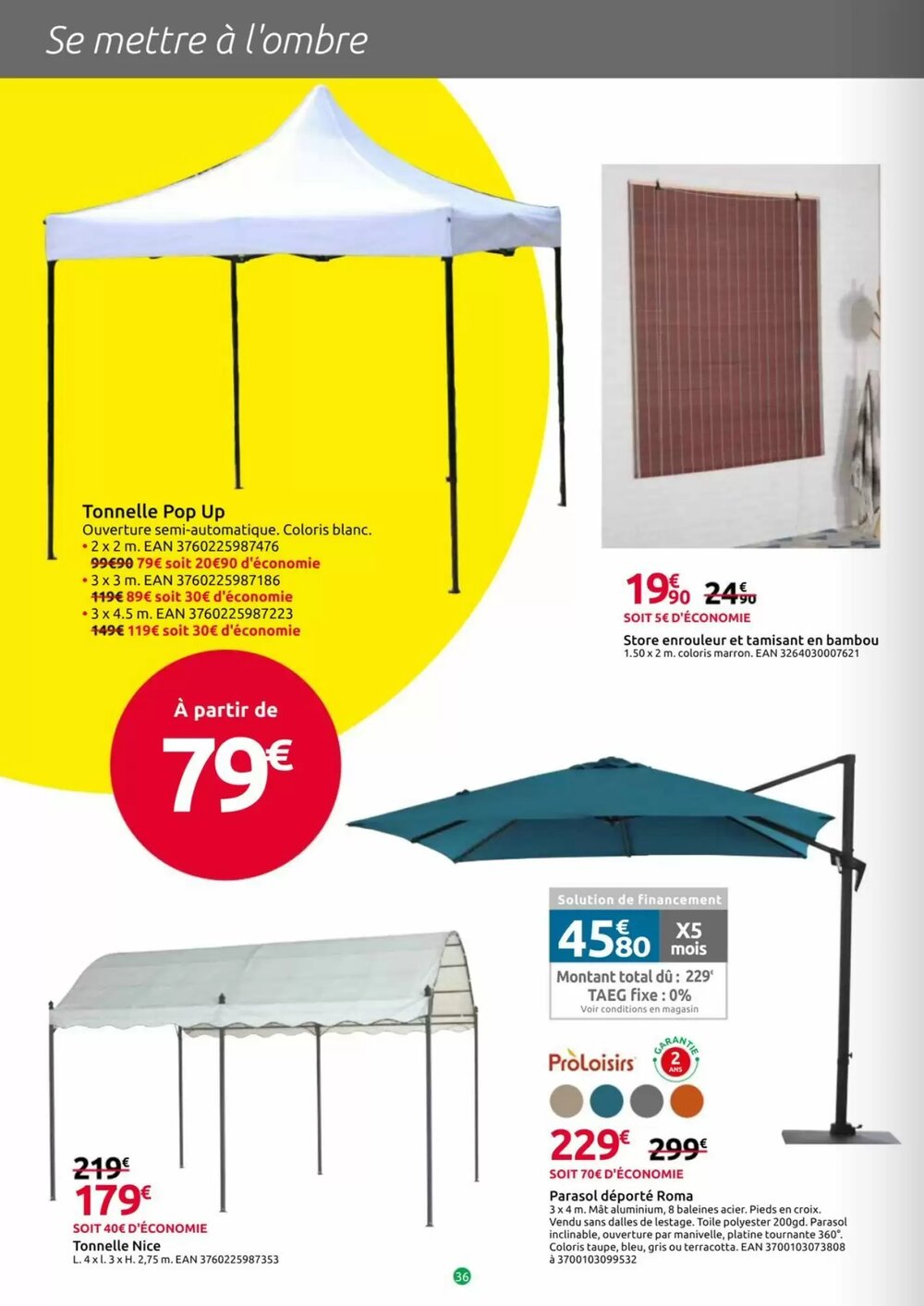 Prospectus promotionnel Mr Bricolage valable à partir du 25/03/2026 - Page 36.