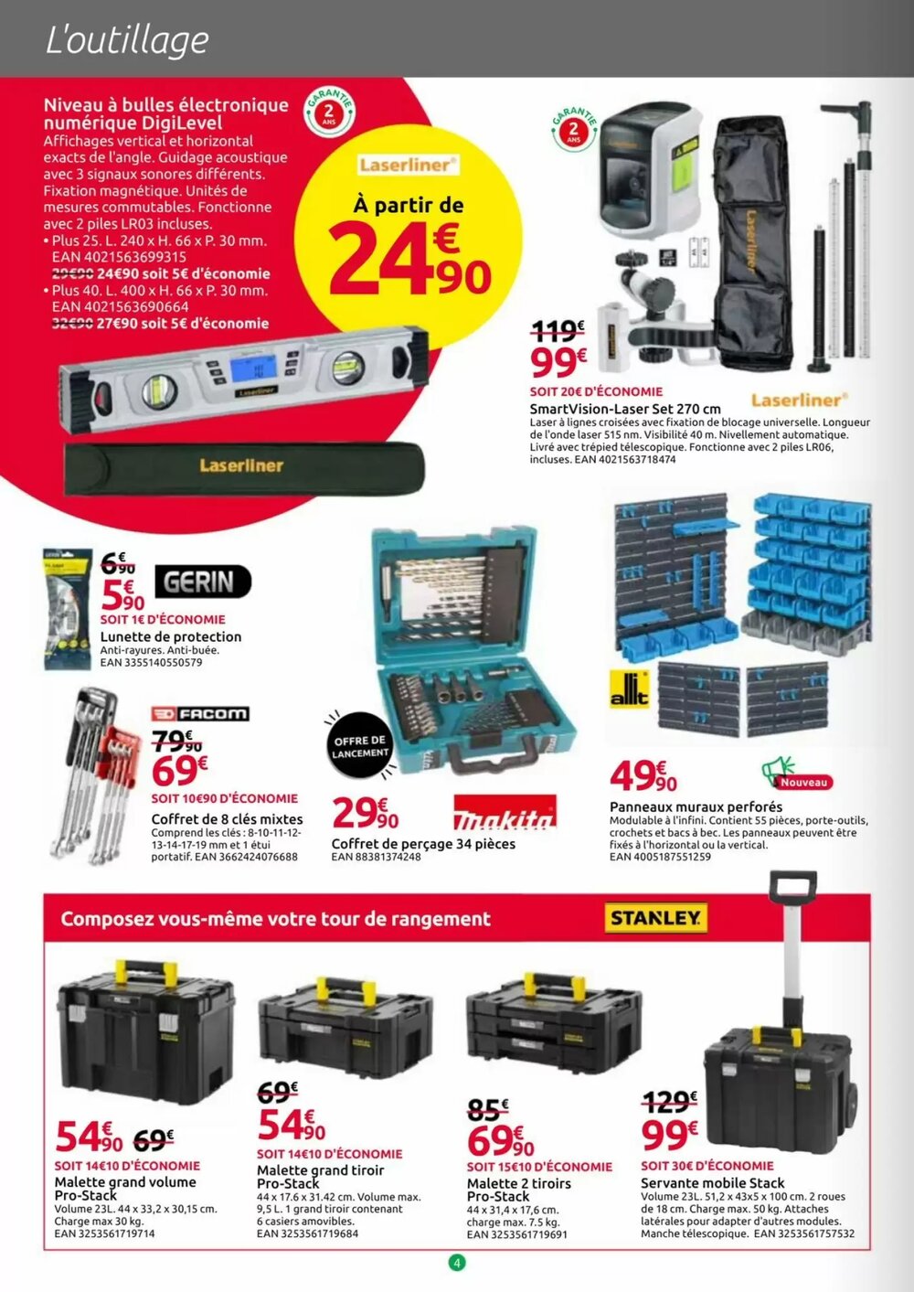 Prospectus promotionnel Mr Bricolage valable à partir du 25/03/2026 - Page 4.