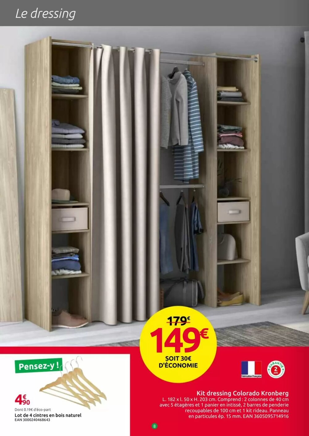 Prospectus promotionnel Mr Bricolage valable à partir du 25/03/2026 - Page 8.