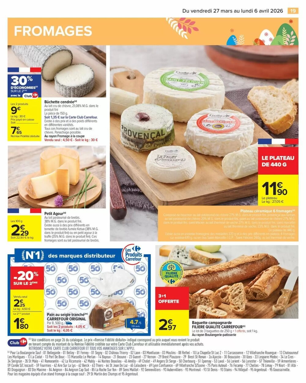 Prospectus promotionnel Carrefour valable à partir du 27/03/2026 - Page 19.