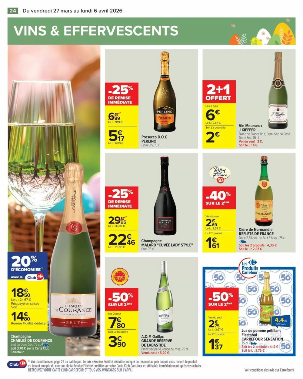 Prospectus promotionnel Carrefour valable à partir du 27/03/2026 - Page 24.