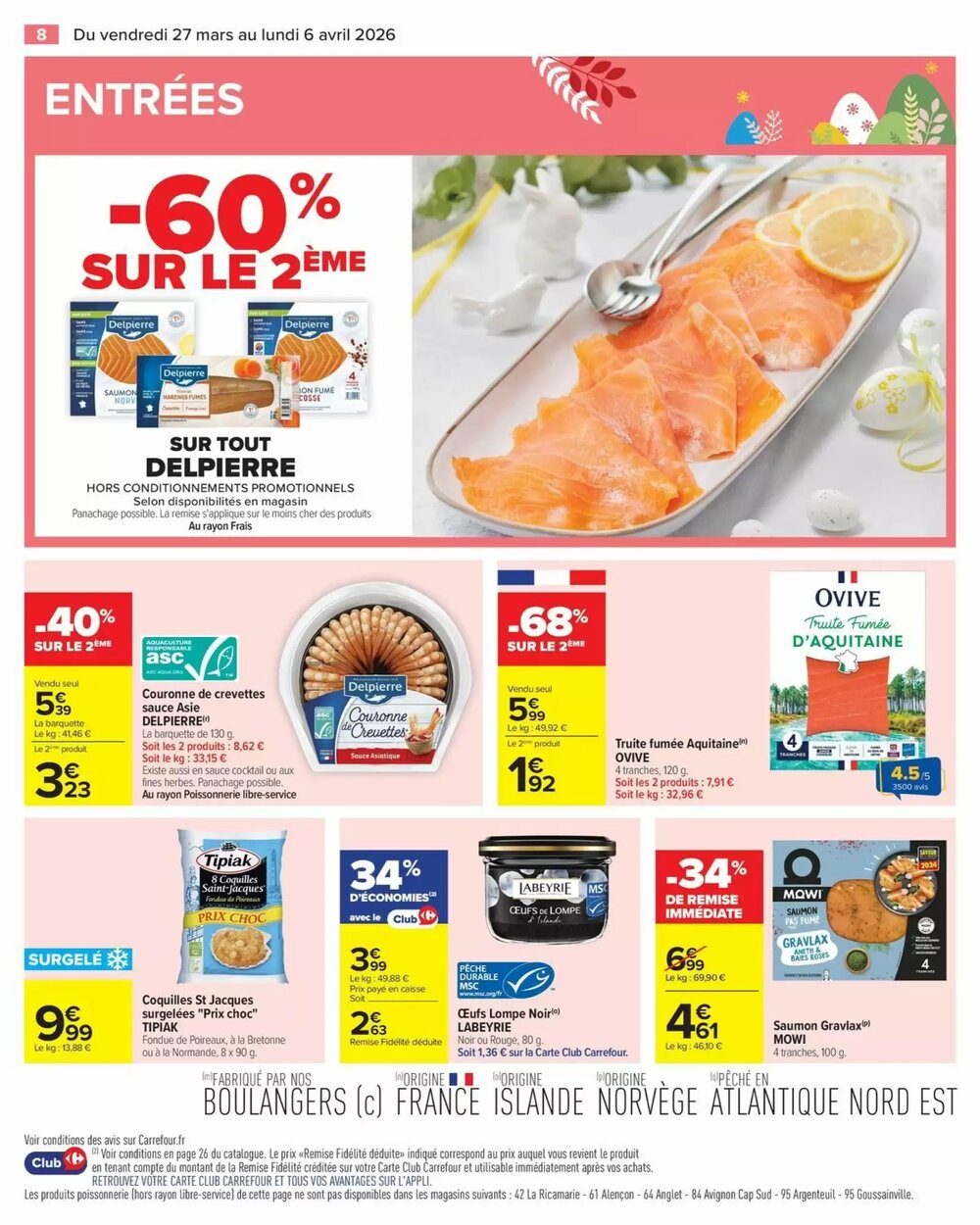 Prospectus promotionnel Carrefour valable à partir du 27/03/2026 - Page 8.