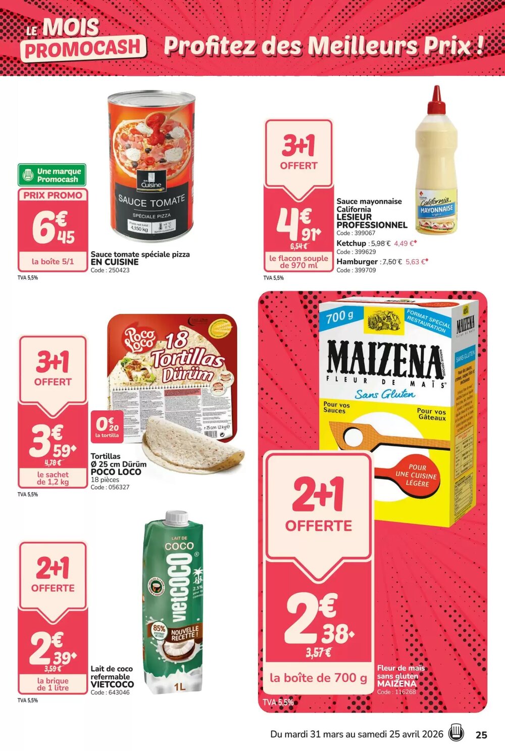 Prospectus promotionnel Promocash valable à partir du 31/03/2026 - Page 25.