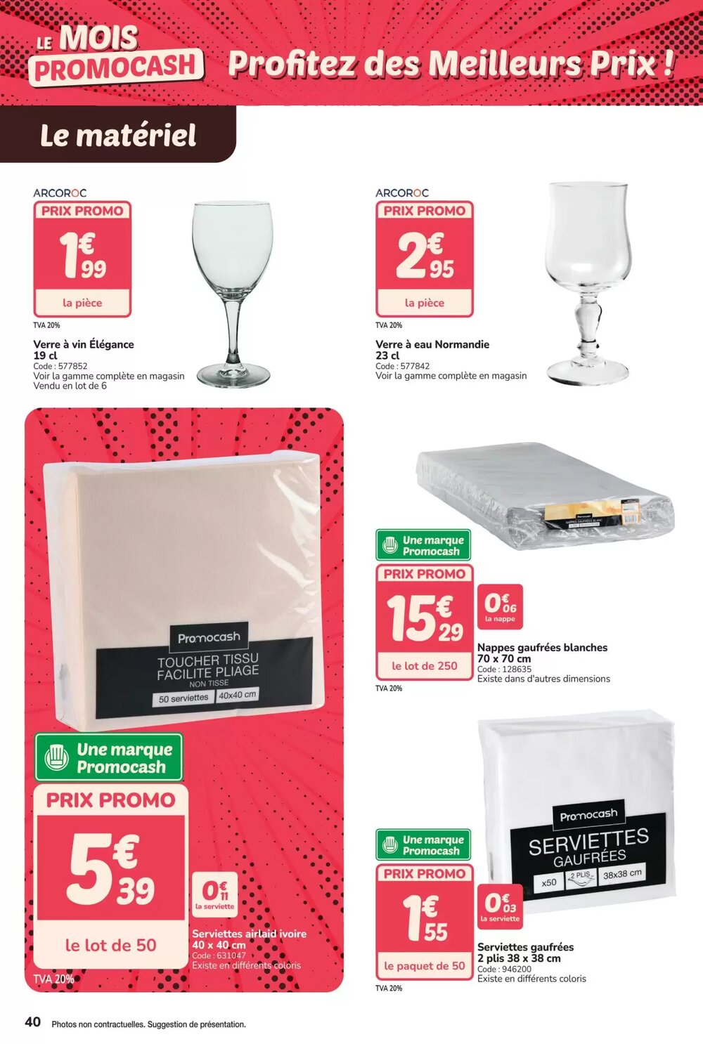Prospectus promotionnel Promocash valable à partir du 31/03/2026 - Page 40.