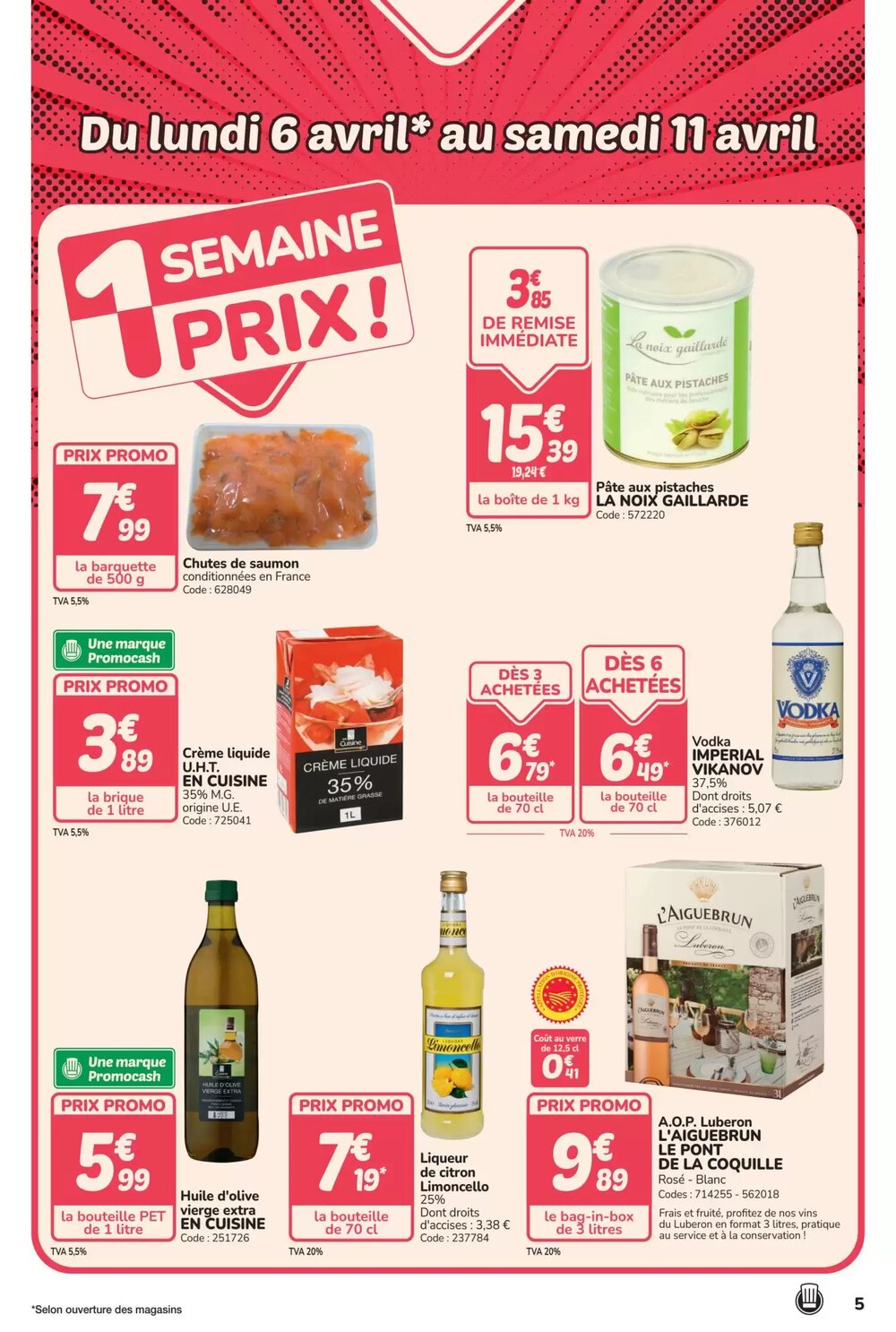 Prospectus promotionnel Promocash valable à partir du 31/03/2026 - Page 5.