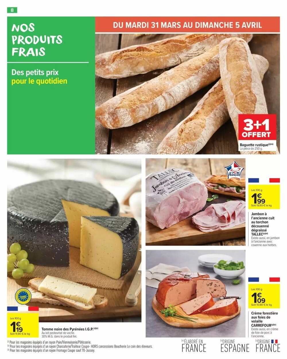 Prospectus promotionnel Carrefour Market valable à partir du 31/03/2026 - Page 10.