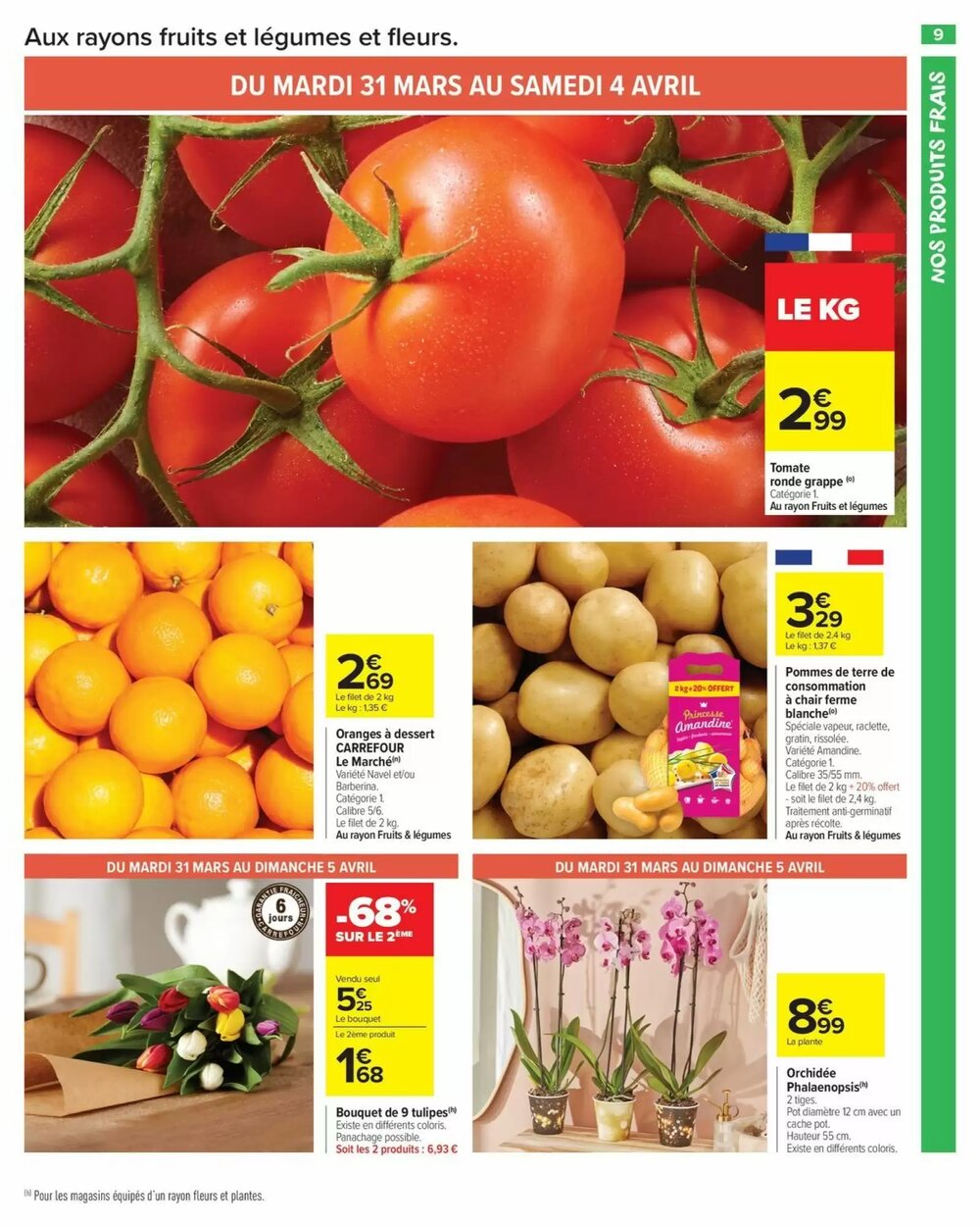 Prospectus promotionnel Carrefour Market valable à partir du 31/03/2026 - Page 11.