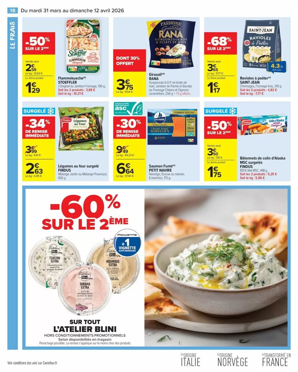 Prospectus promotionnel Carrefour Market valable à partir du 31/03/2026 - Page 20.