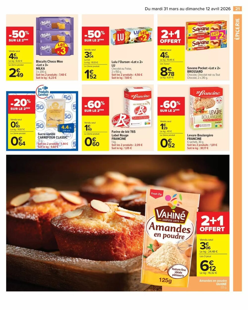 Prospectus promotionnel Carrefour Market valable à partir du 31/03/2026 - Page 23.