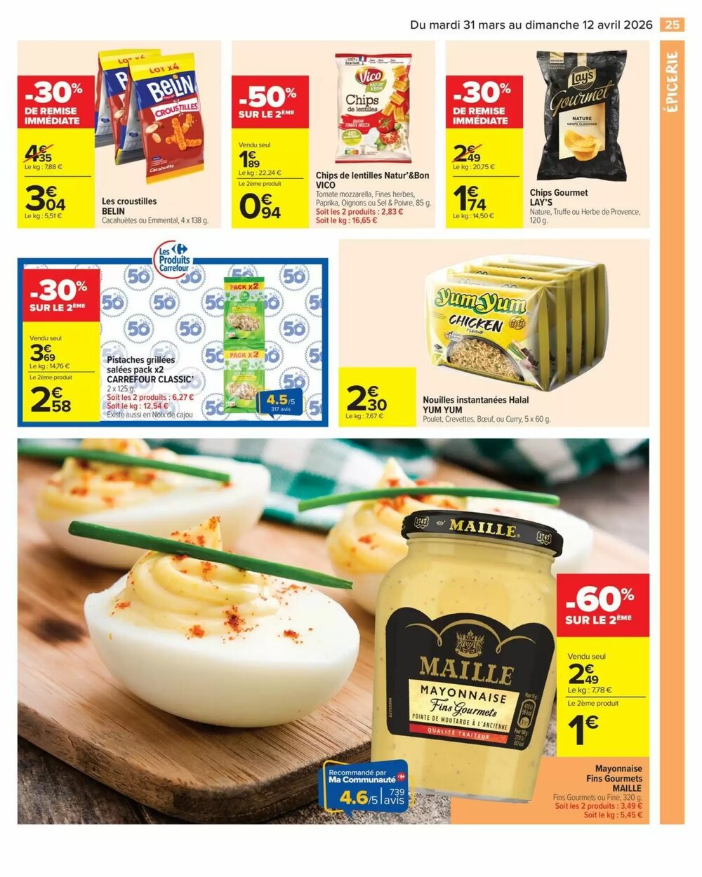 Prospectus promotionnel Carrefour Market valable à partir du 31/03/2026 - Page 27.
