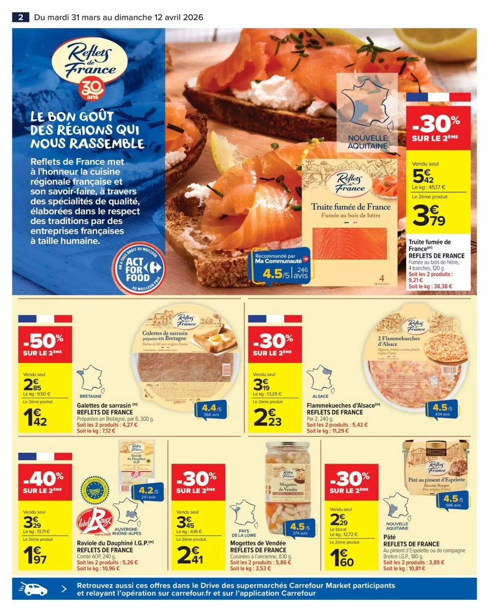 Prospectus promotionnel Carrefour Market valable à partir du 31/03/2026 - Page 4.