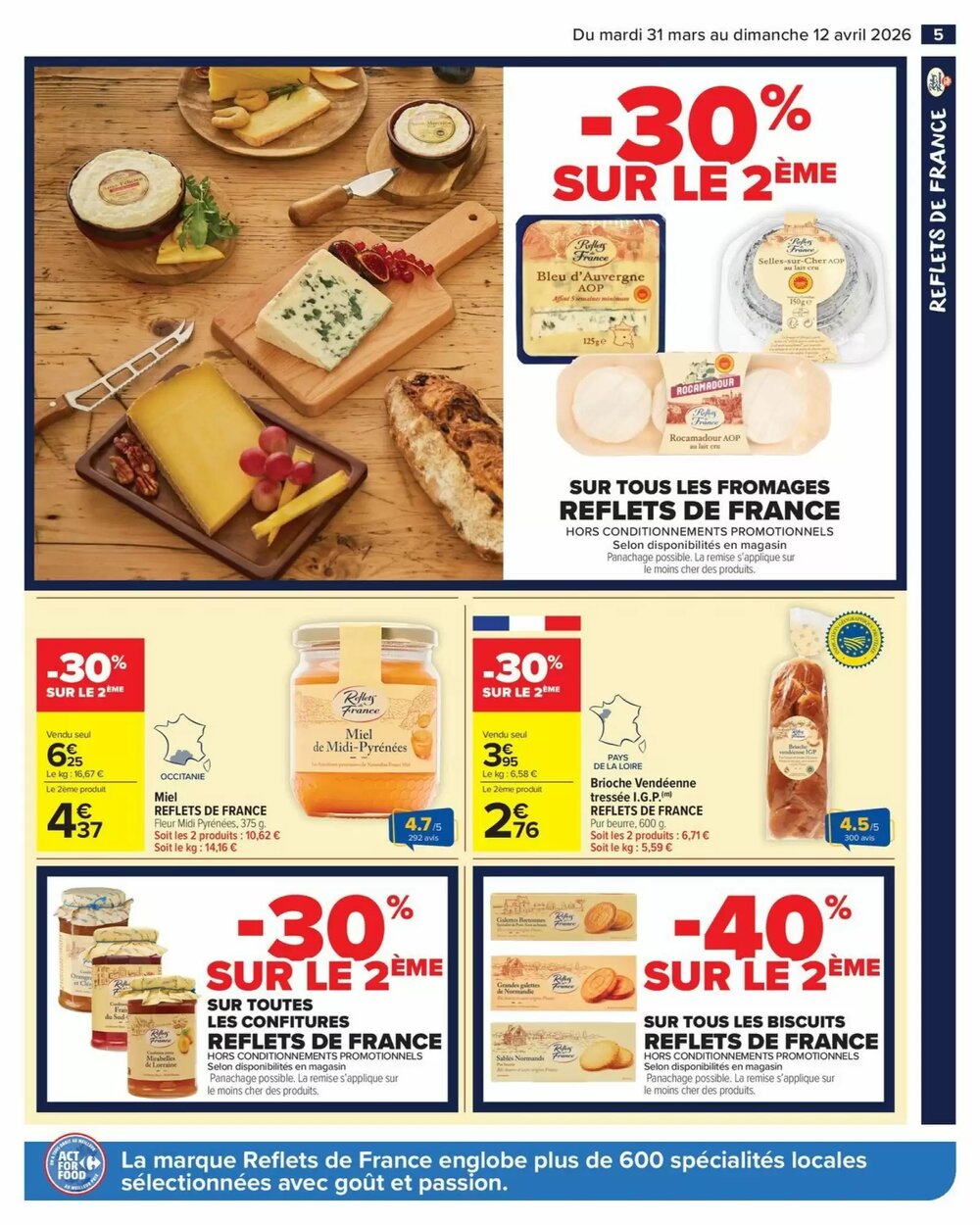 Prospectus promotionnel Carrefour Market valable à partir du 31/03/2026 - Page 7.