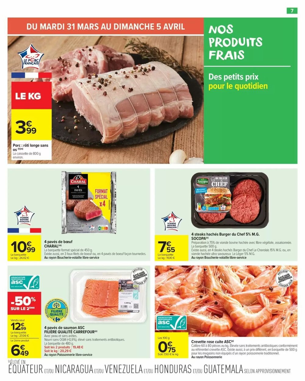 Prospectus promotionnel Carrefour Market valable à partir du 31/03/2026 - Page 9.
