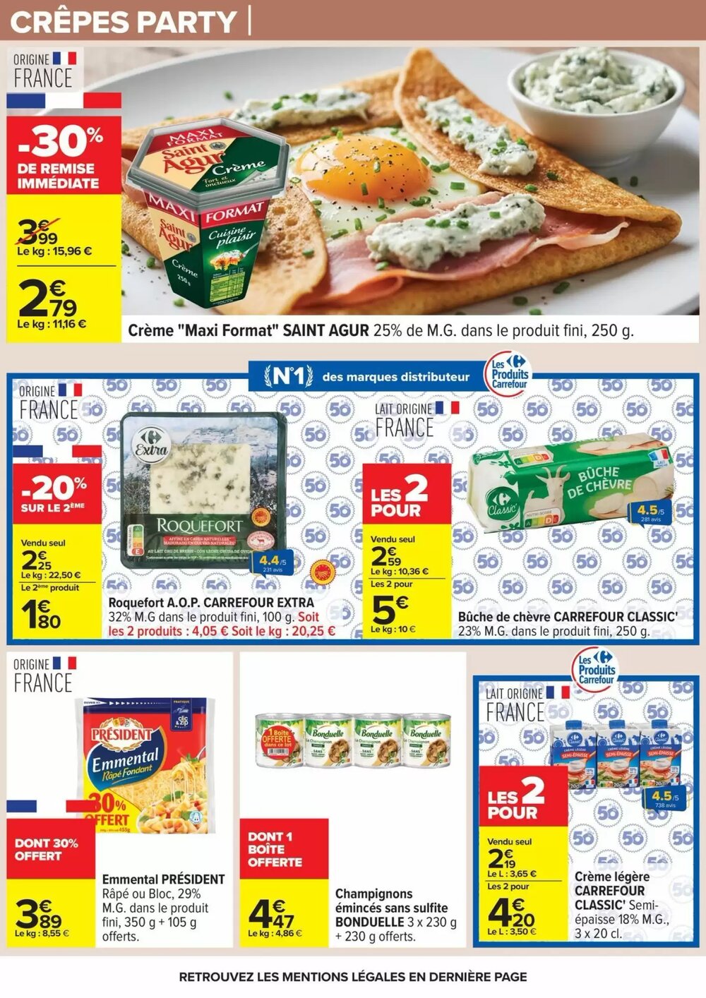 Prospectus promotionnel Carrefour valable à partir du 31/03/2026 - Page 12.