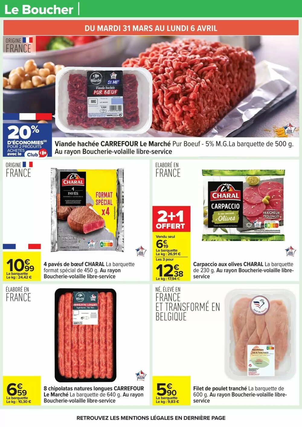 Prospectus promotionnel Carrefour valable à partir du 31/03/2026 - Page 15.