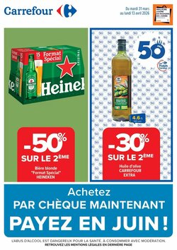 Prospectus promotionnel Carrefour valable à partir du 31/03/2026