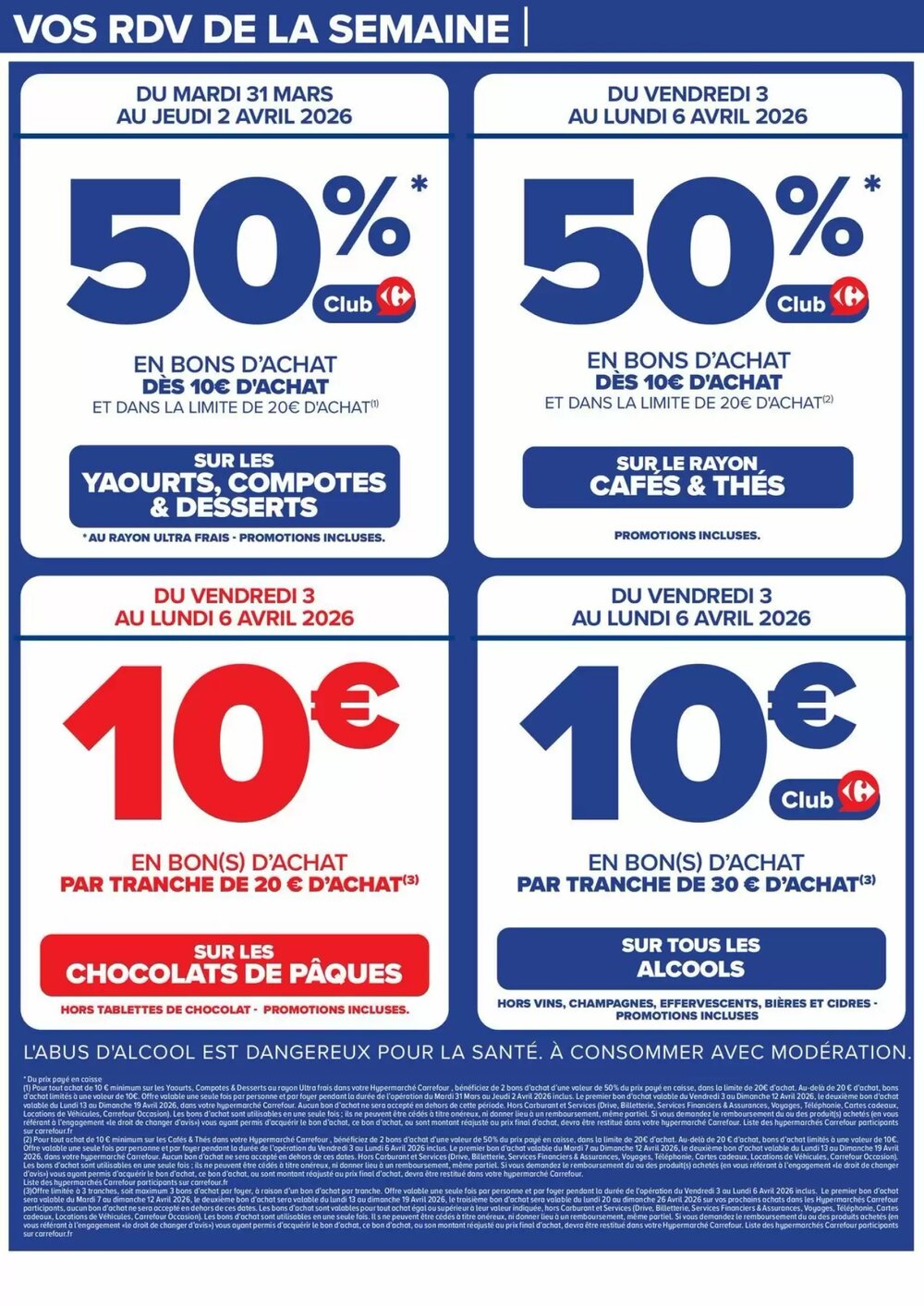 Prospectus promotionnel Carrefour valable à partir du 31/03/2026 - Page 4.