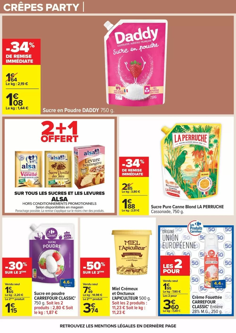 Prospectus promotionnel Carrefour valable à partir du 31/03/2026 - Page 6.