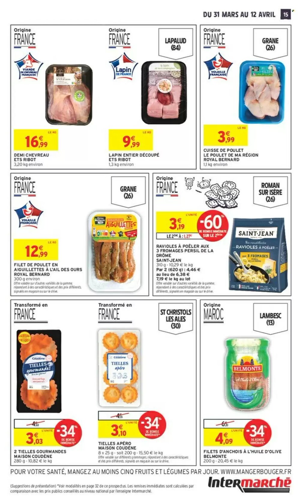 Prospectus promotionnel Intermarché valable à partir du 31/03/2026 - Page 15.
