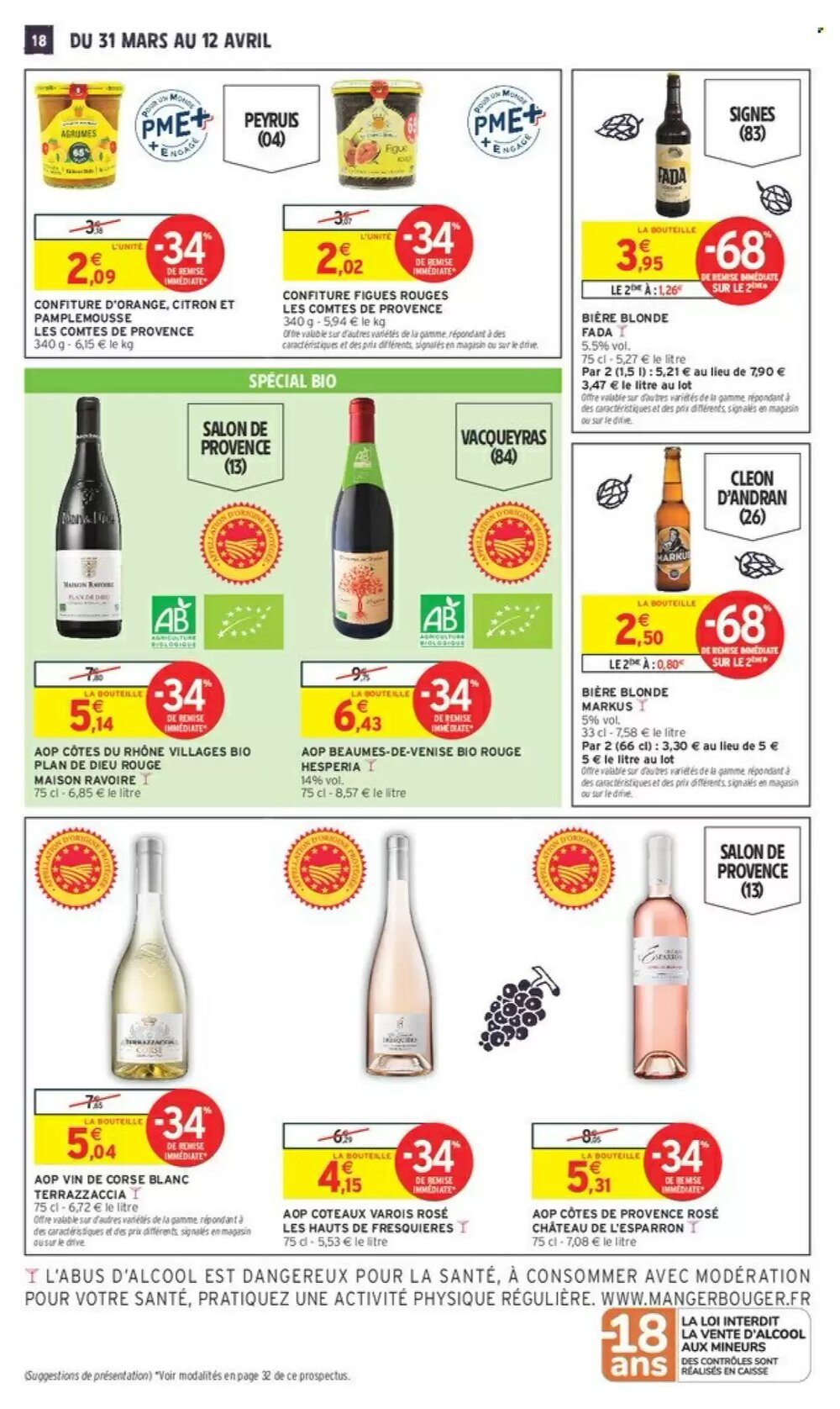 Prospectus promotionnel Intermarché valable à partir du 31/03/2026 - Page 18.