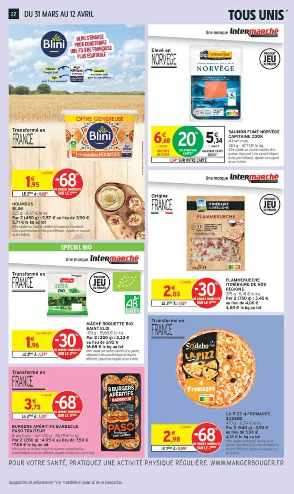 Prospectus promotionnel Intermarché valable à partir du 31/03/2026 - Page 22.