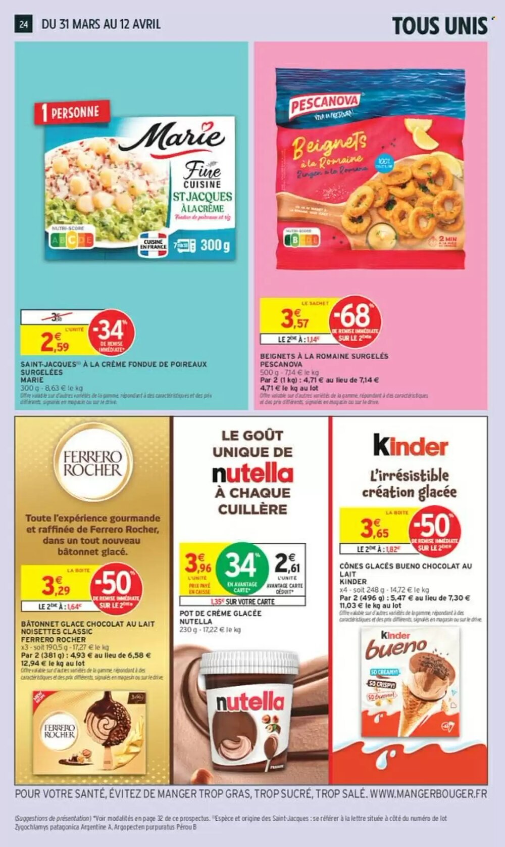 Prospectus promotionnel Intermarché valable à partir du 31/03/2026 - Page 24.