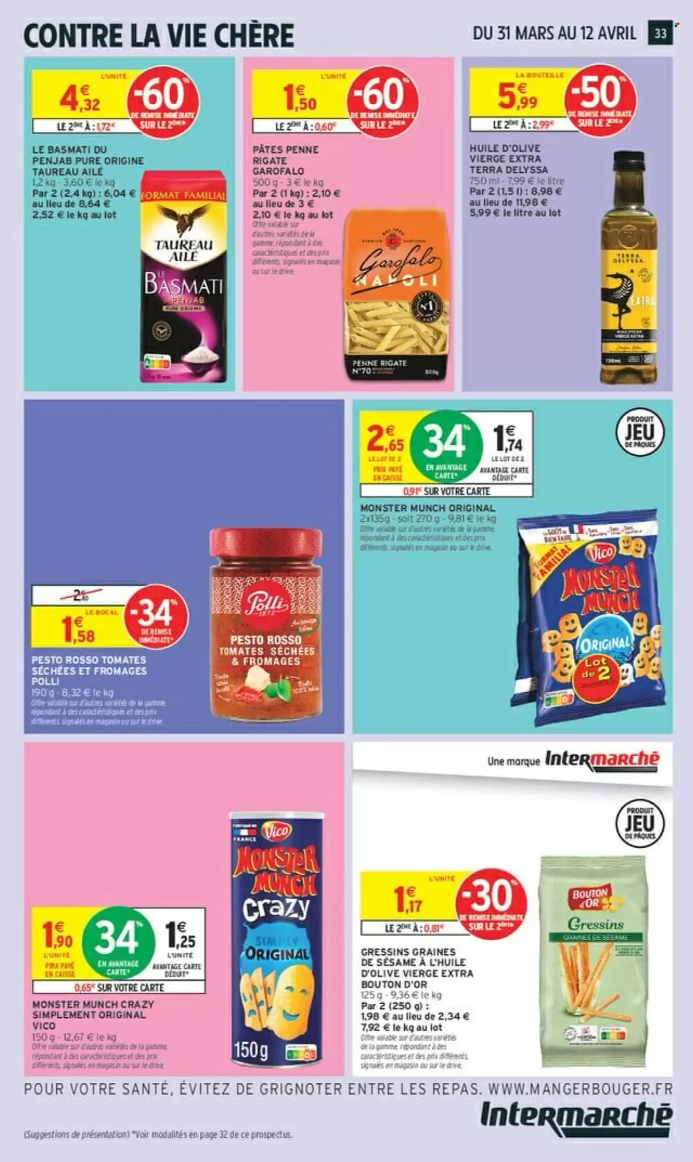 Prospectus promotionnel Intermarché valable à partir du 31/03/2026 - Page 33.