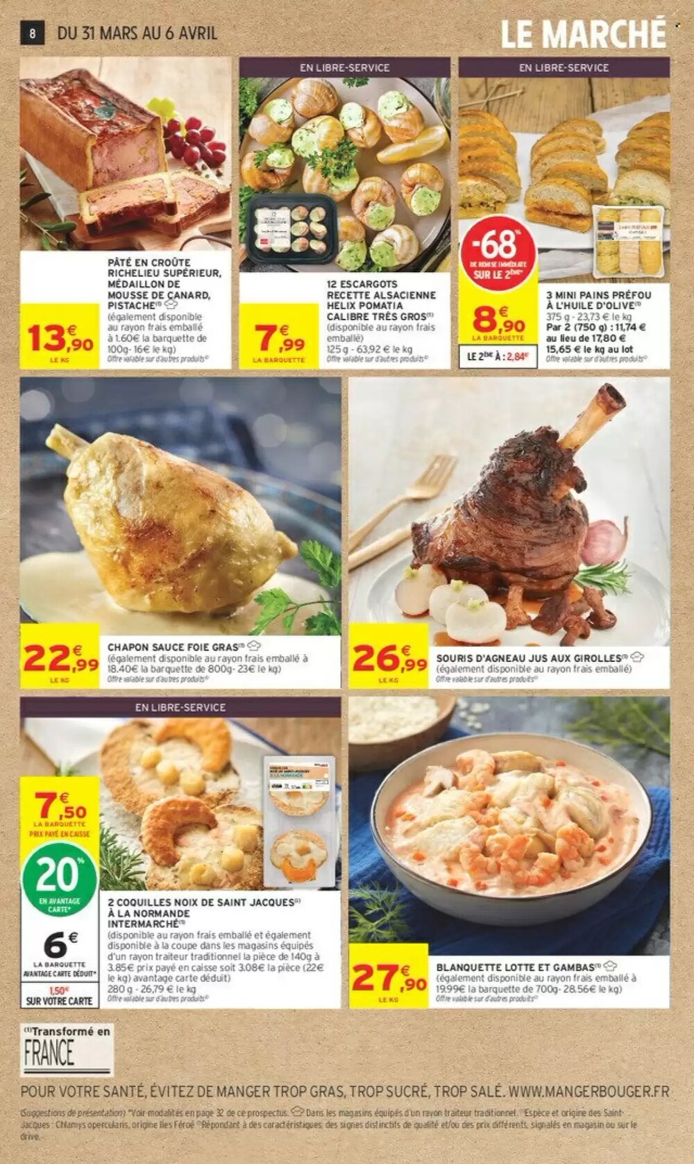 Prospectus promotionnel Intermarché valable à partir du 31/03/2026 - Page 8.