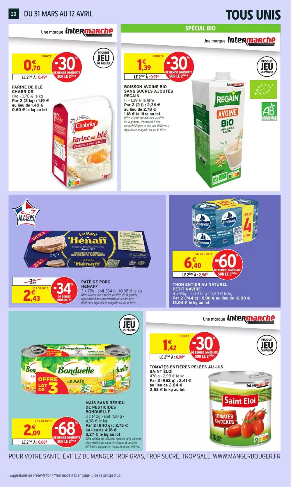 Prospectus promotionnel Intermarché valable à partir du 31/03/2026 - Page 11.