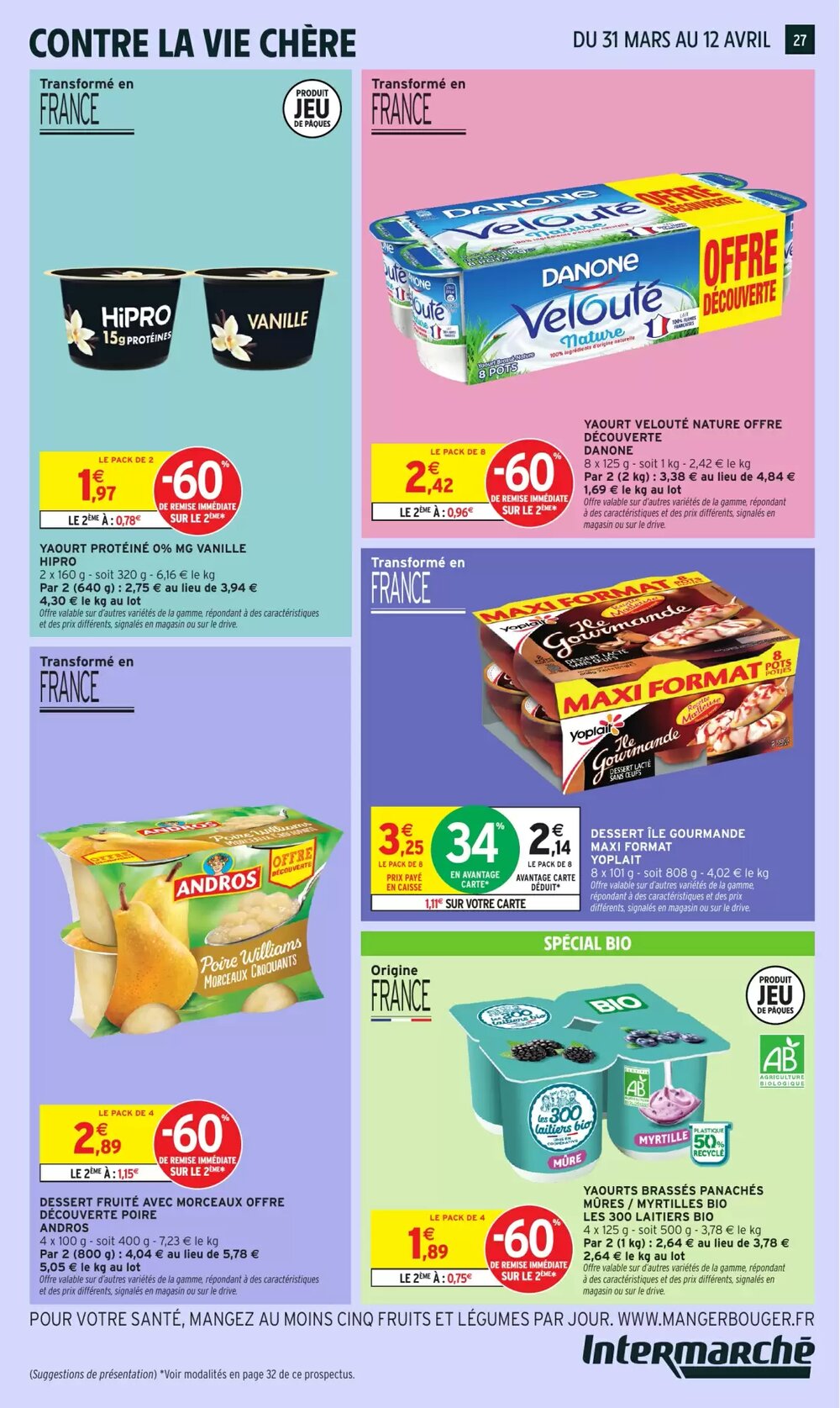 Prospectus promotionnel Intermarché Hyper valable à partir du 31/03/2026 - Page 10.