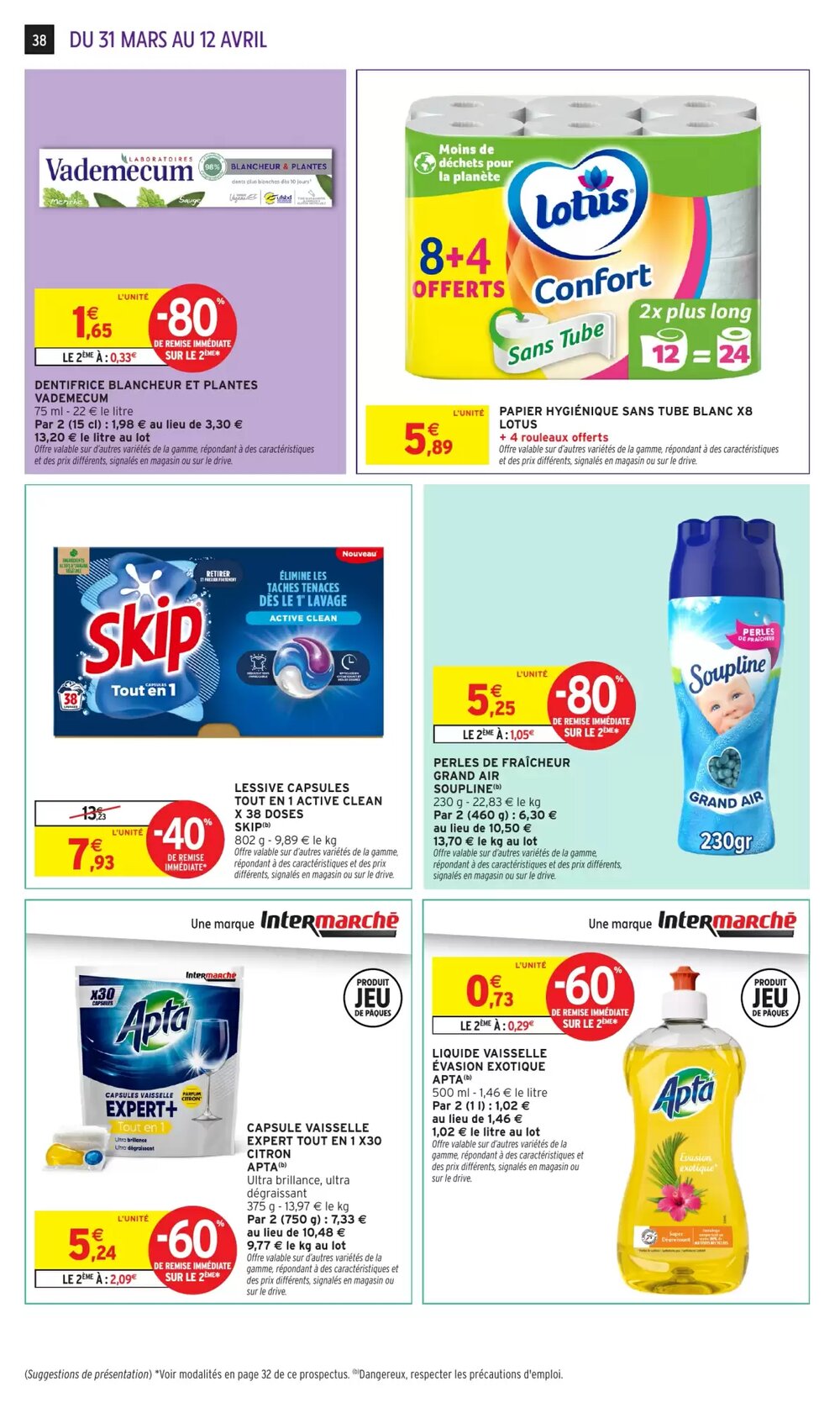 Prospectus promotionnel Intermarché Hyper valable à partir du 31/03/2026 - Page 21.