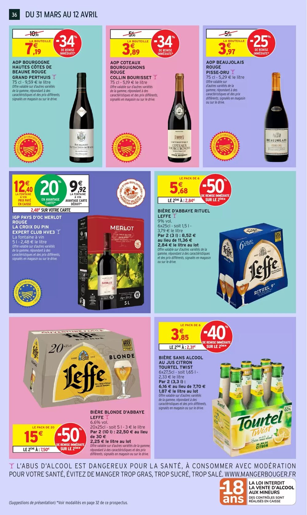 Prospectus promotionnel Intermarché valable à partir du 31/03/2026 - Page 19.