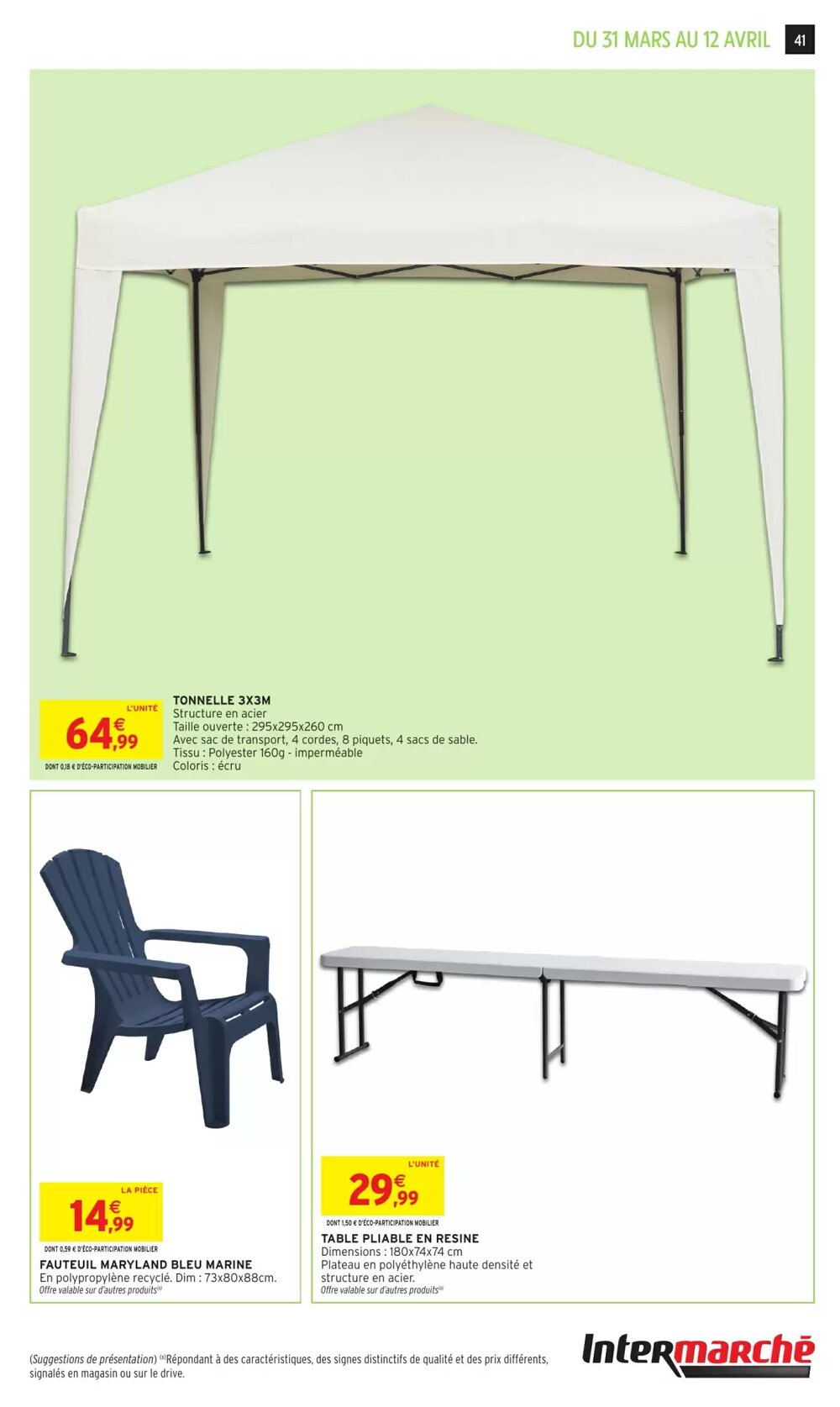 Prospectus promotionnel Intermarché valable à partir du 31/03/2026 - Page 24.