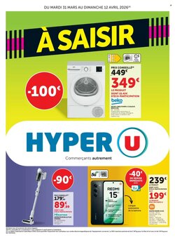 Prospectus promotionnel Hyper U valable à partir du 31/03/2026