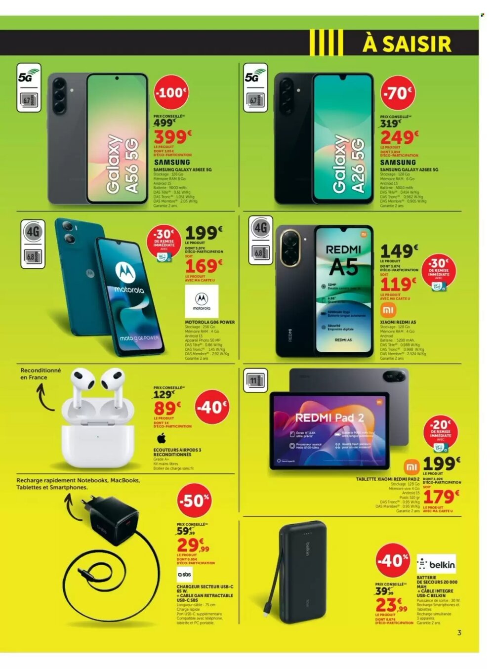 Prospectus promotionnel Hyper U valable à partir du 31/03/2026 - Page 3.