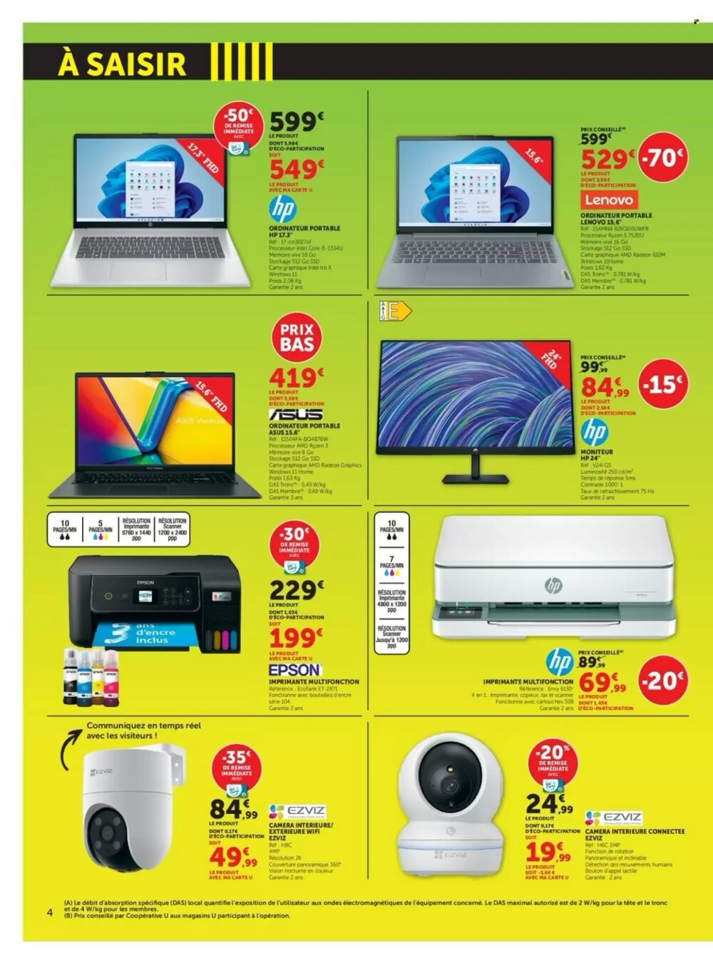 Prospectus promotionnel Hyper U valable à partir du 31/03/2026 - Page 4.