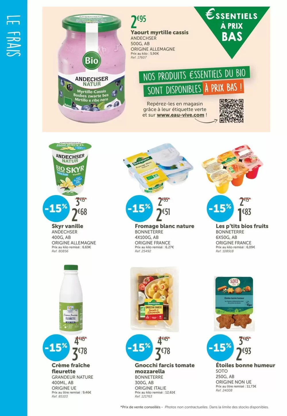 Prospectus promotionnel L'Eau Vive valable à partir du 01/04/2026 - Page 4.