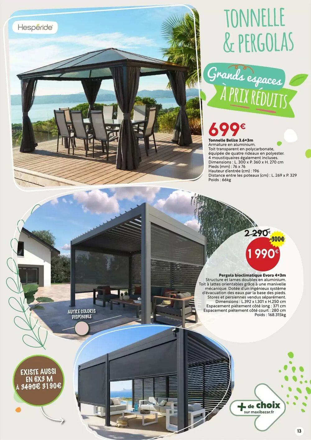 Prospectus promotionnel Maxi Bazar valable à partir du 01/04/2026 - Page 13.