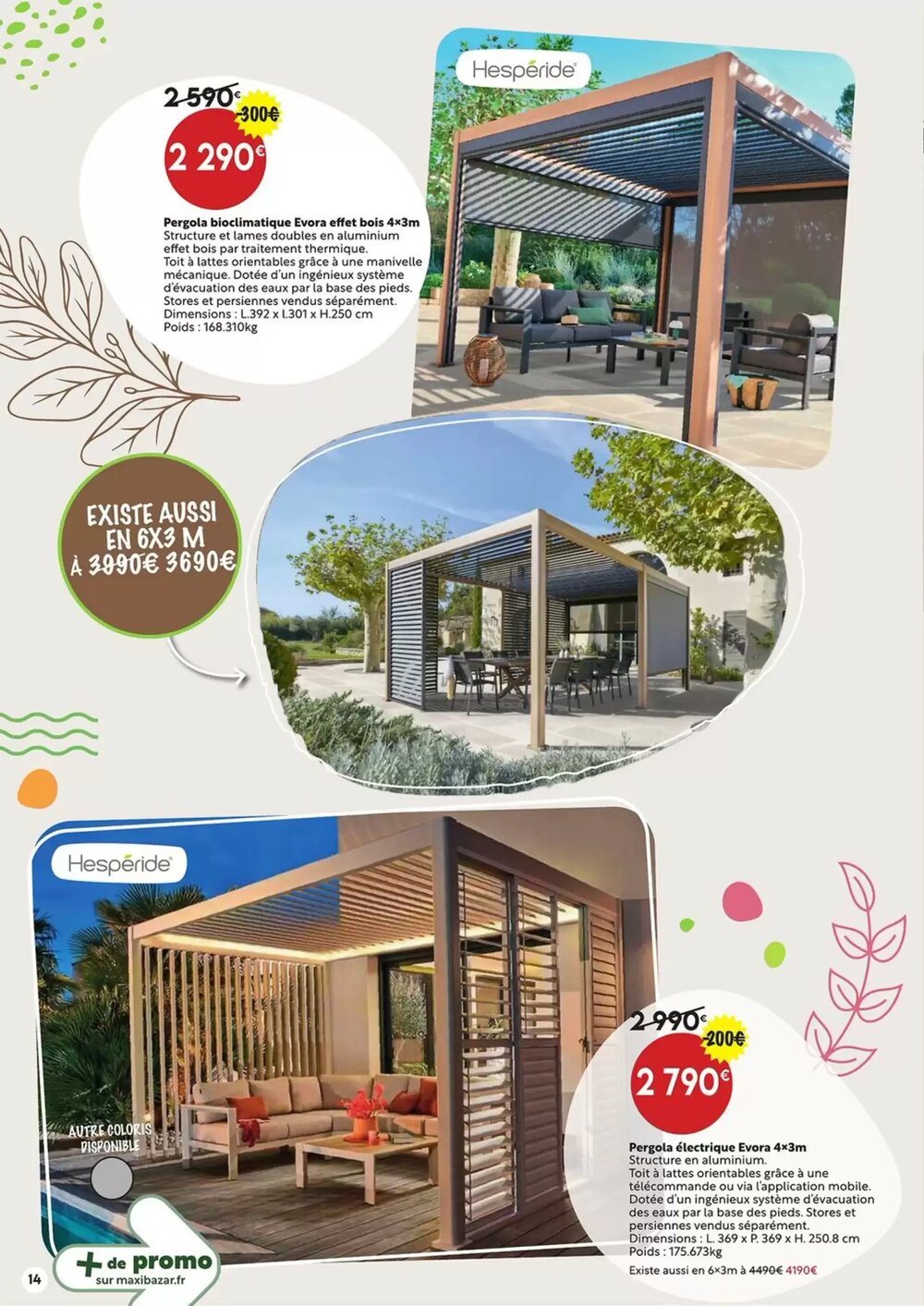 Prospectus promotionnel Maxi Bazar valable à partir du 01/04/2026 - Page 14.