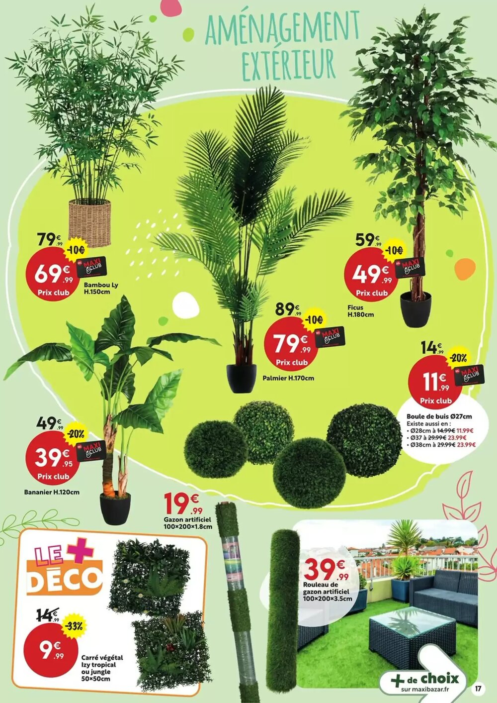 Prospectus promotionnel Maxi Bazar valable à partir du 01/04/2026 - Page 17.