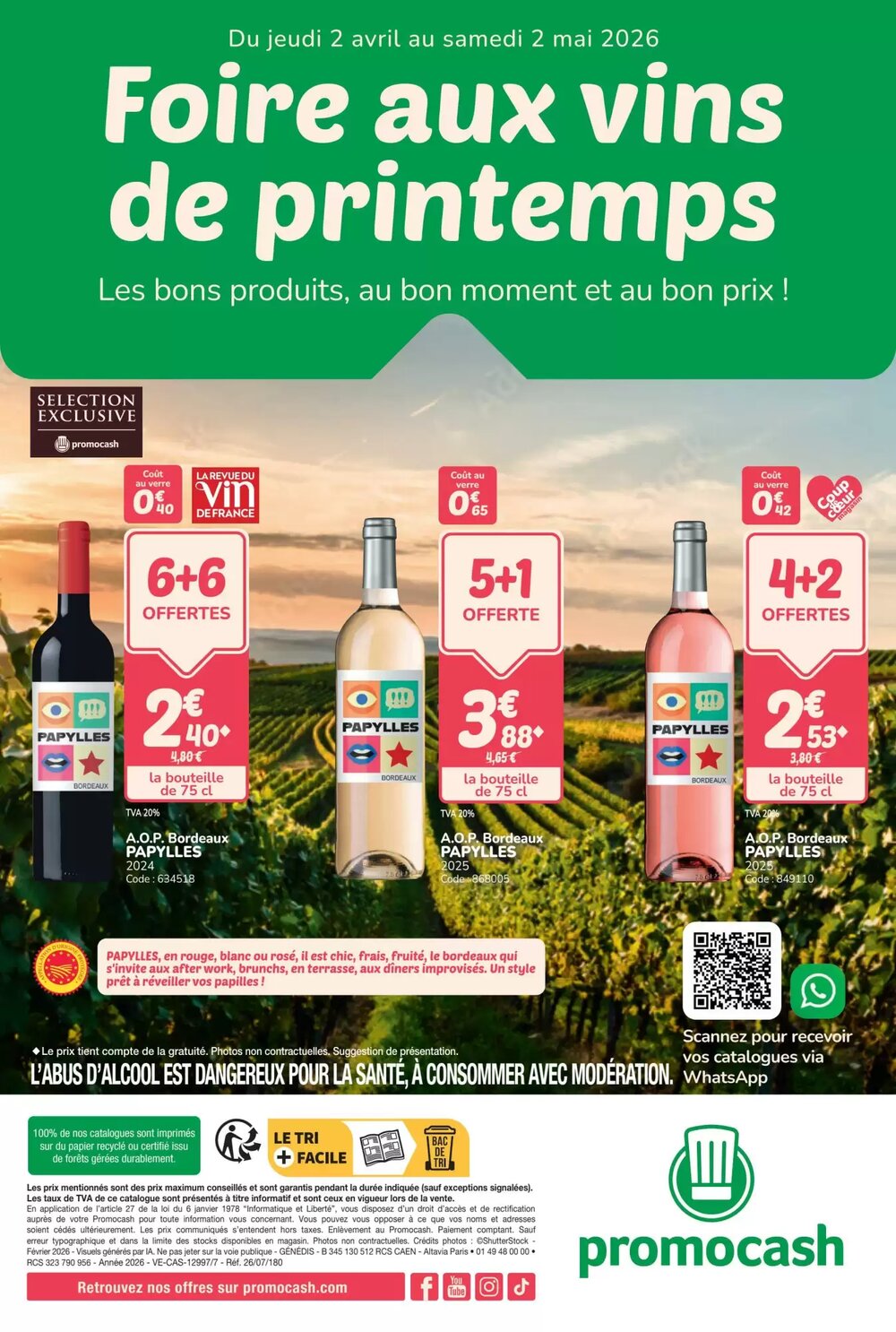 Prospectus promotionnel Promocash valable à partir du 02/04/2026 - Page 24.