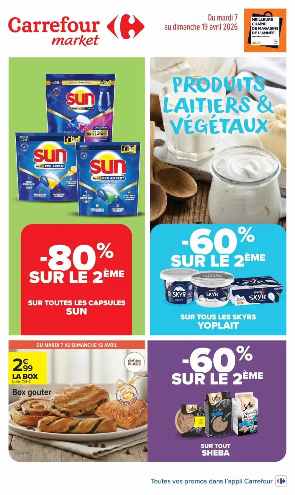 Prospectus promotionnel Carrefour valable à partir du 07/04/2026 - Page 1.