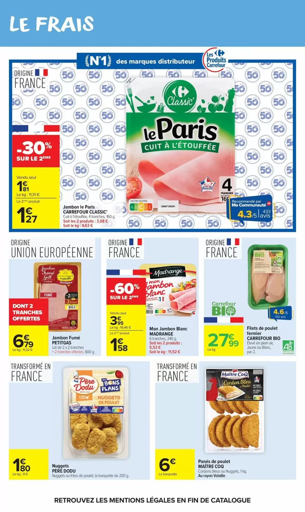 Prospectus promotionnel Carrefour valable à partir du 07/04/2026 - Page 27.