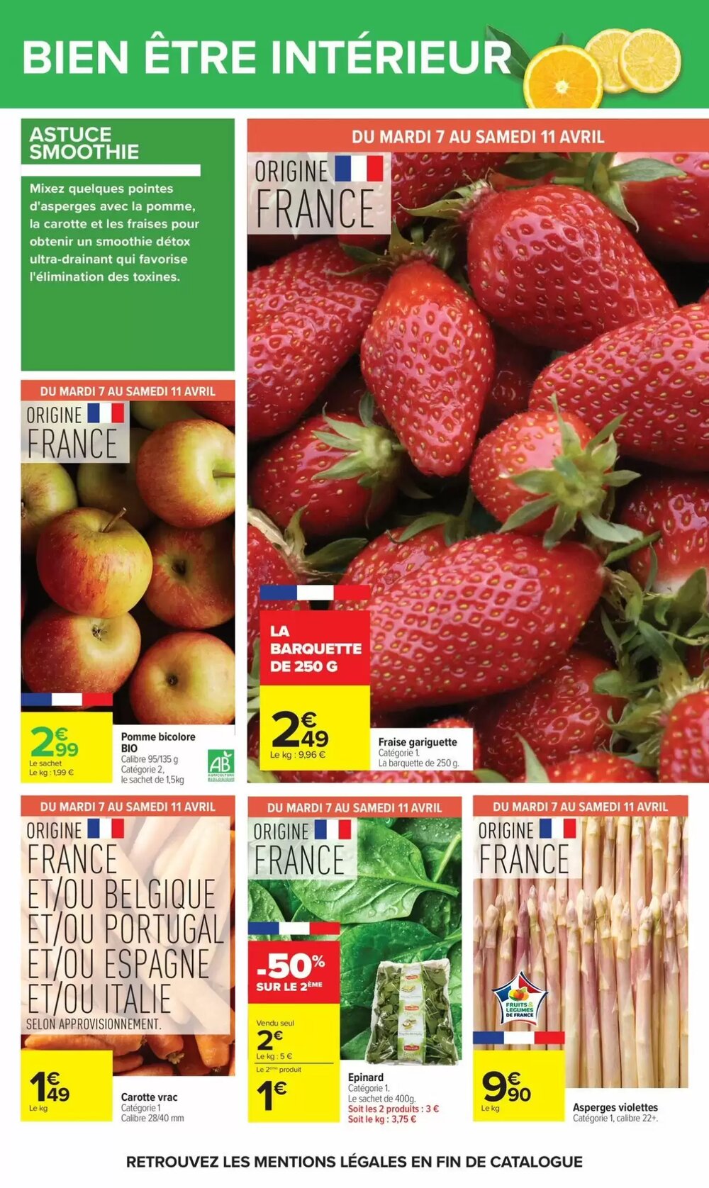 Prospectus promotionnel Carrefour valable à partir du 07/04/2026 - Page 38.