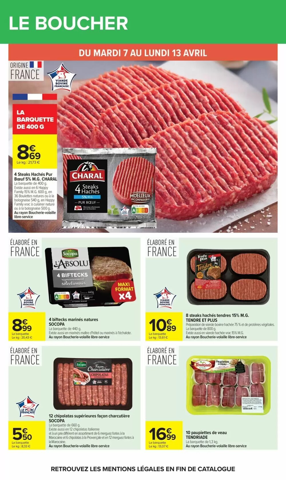 Prospectus promotionnel Carrefour valable à partir du 07/04/2026 - Page 25.